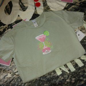 Margaritaville Divarita Cocktail Graphic Tee Lg NWOT